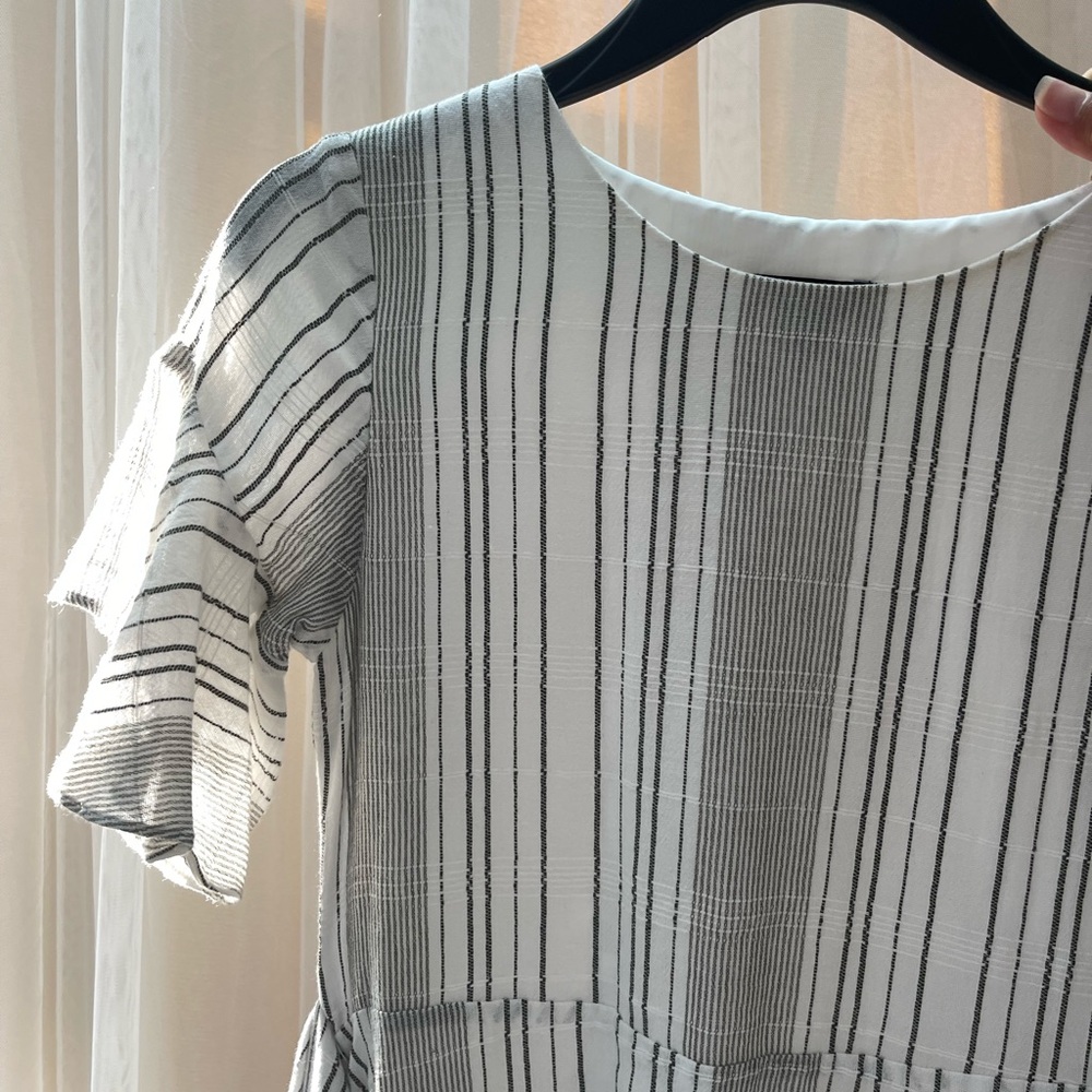 Striped Midi Dress